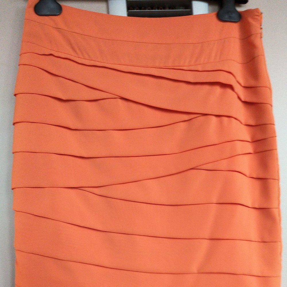 Orange/Coral light skirt - Lucy & Co